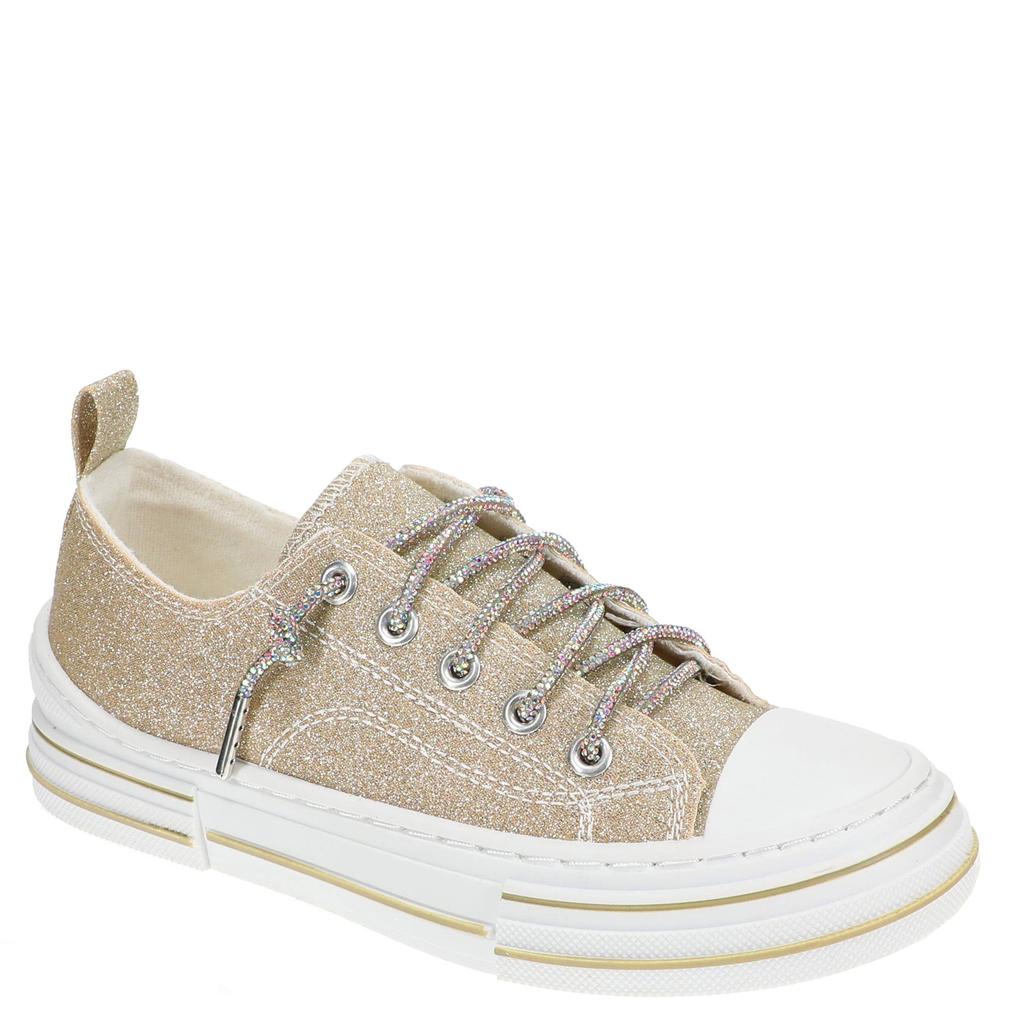 Shimmering Champagne Sneakers