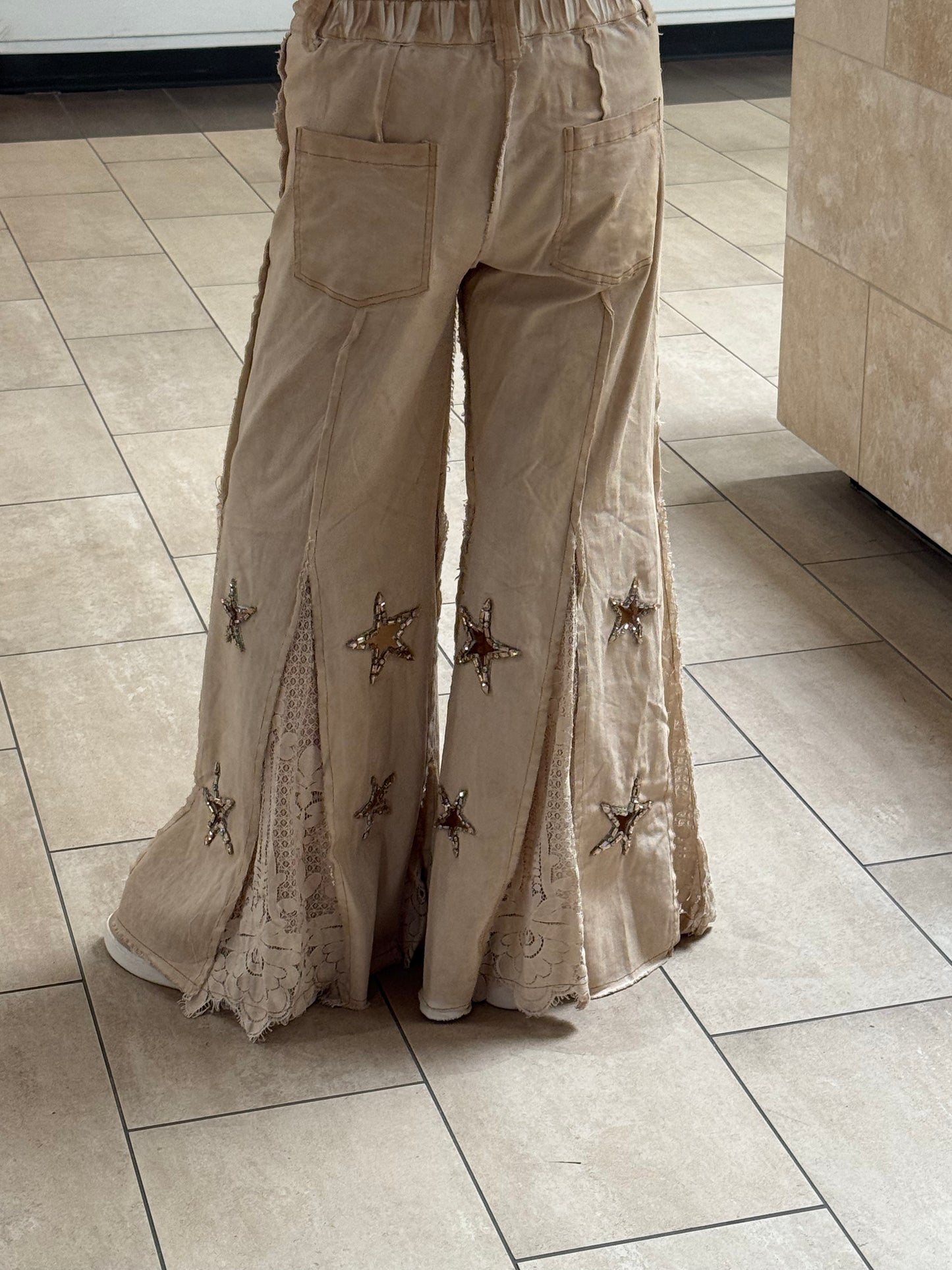 A Rare Bird Sequins in Hayfield Pants