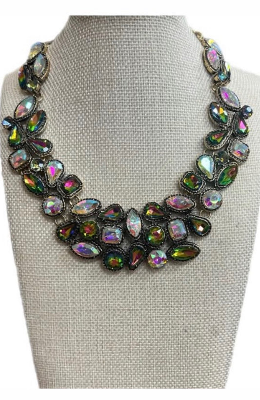 Volcano Multi Crystal Necklace