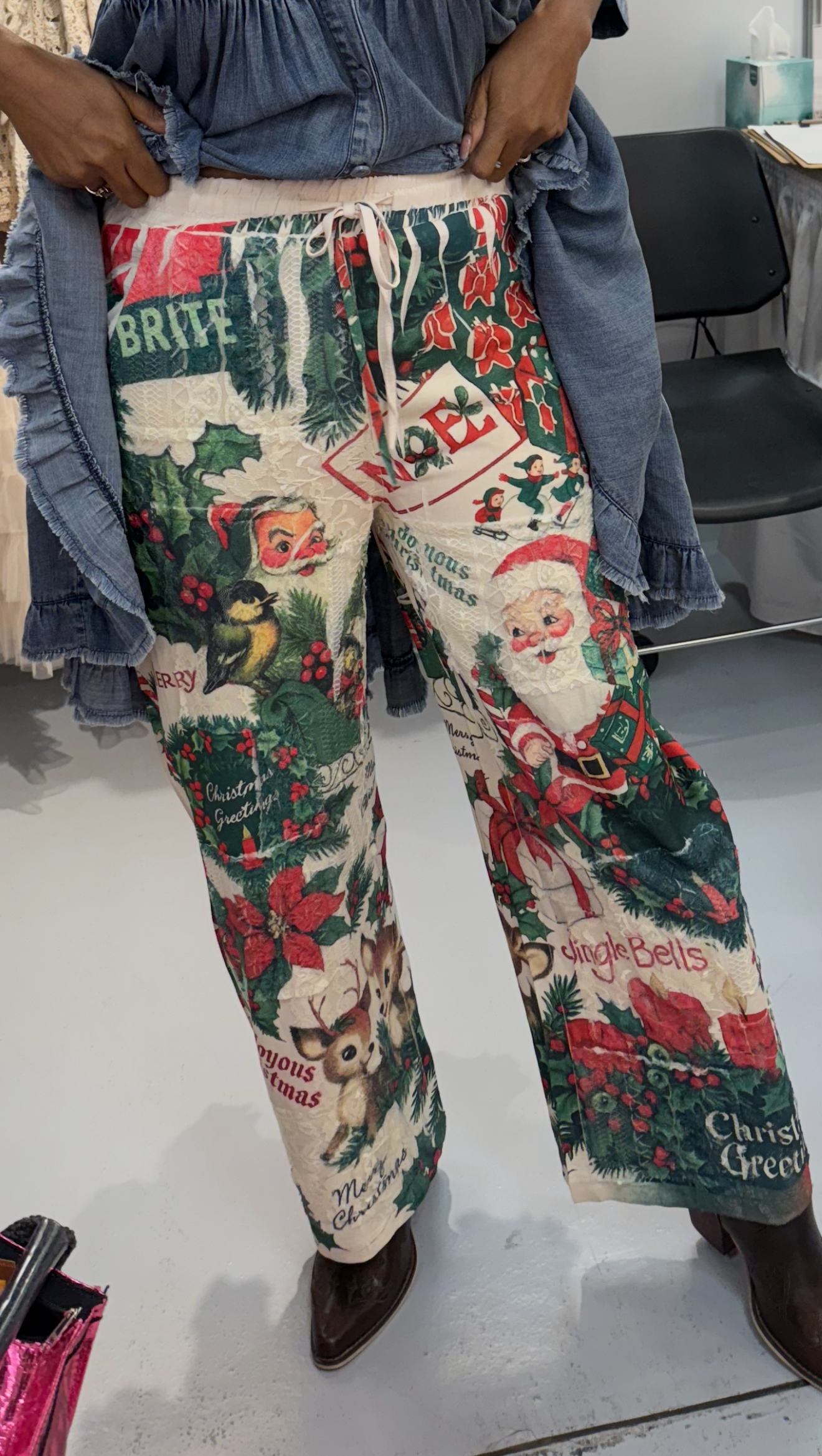 ORIGAMI Christmas Pants