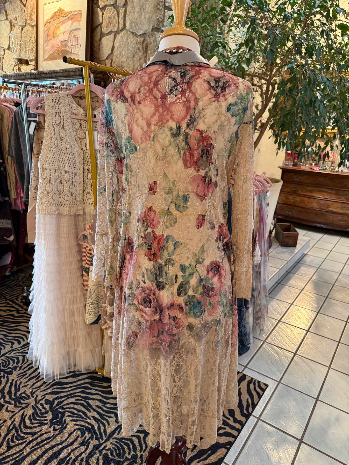 ORIGAMI Rose Sparkle Duster
