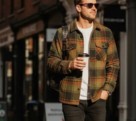 Men's Forest Ridge Plaid Flannel Jacket