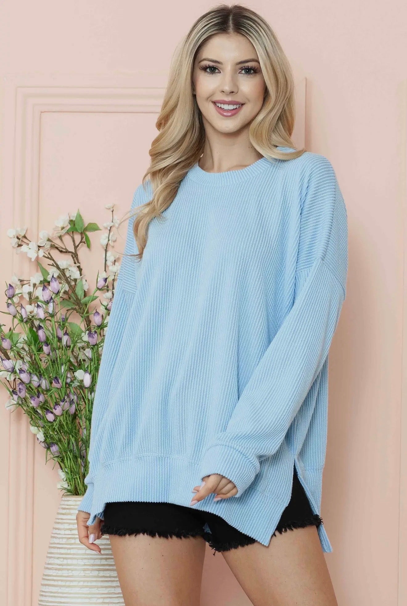 MagicFit Sweatshirt Powder Blue