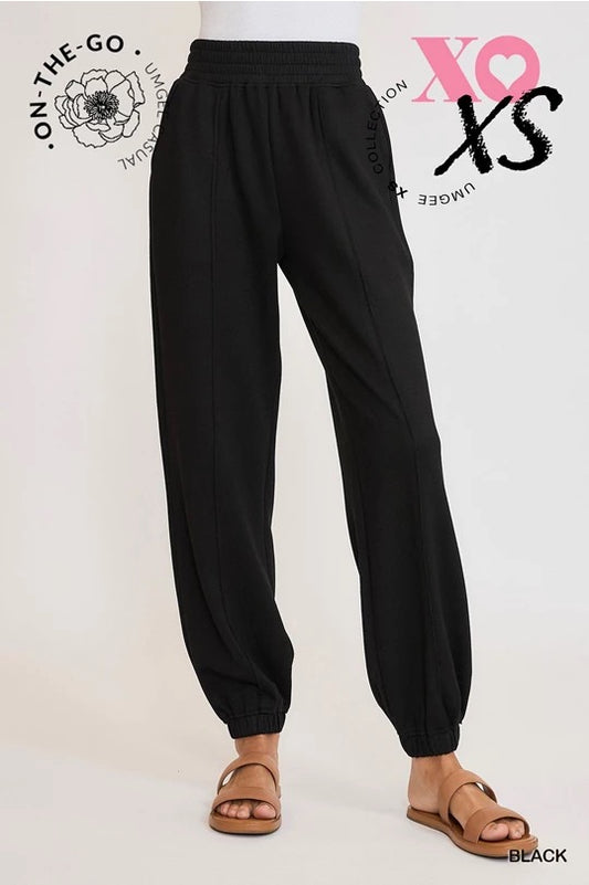 UMGEE Luxx Knit Pant in Black