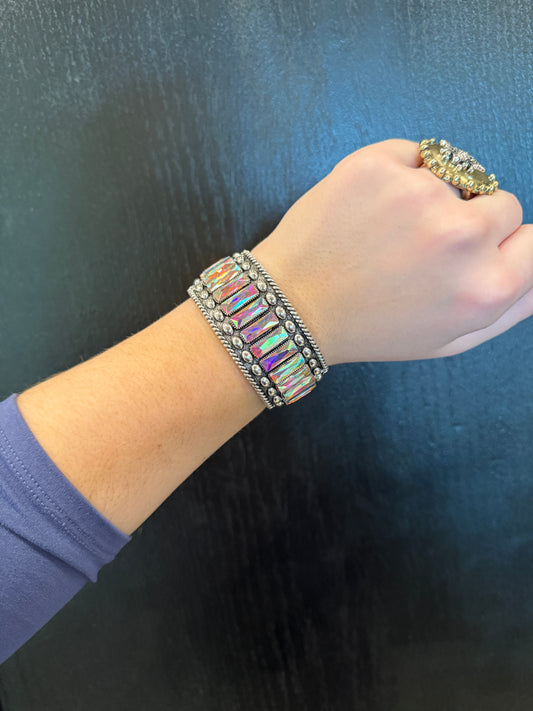 AB Stone Stretch Bracelet