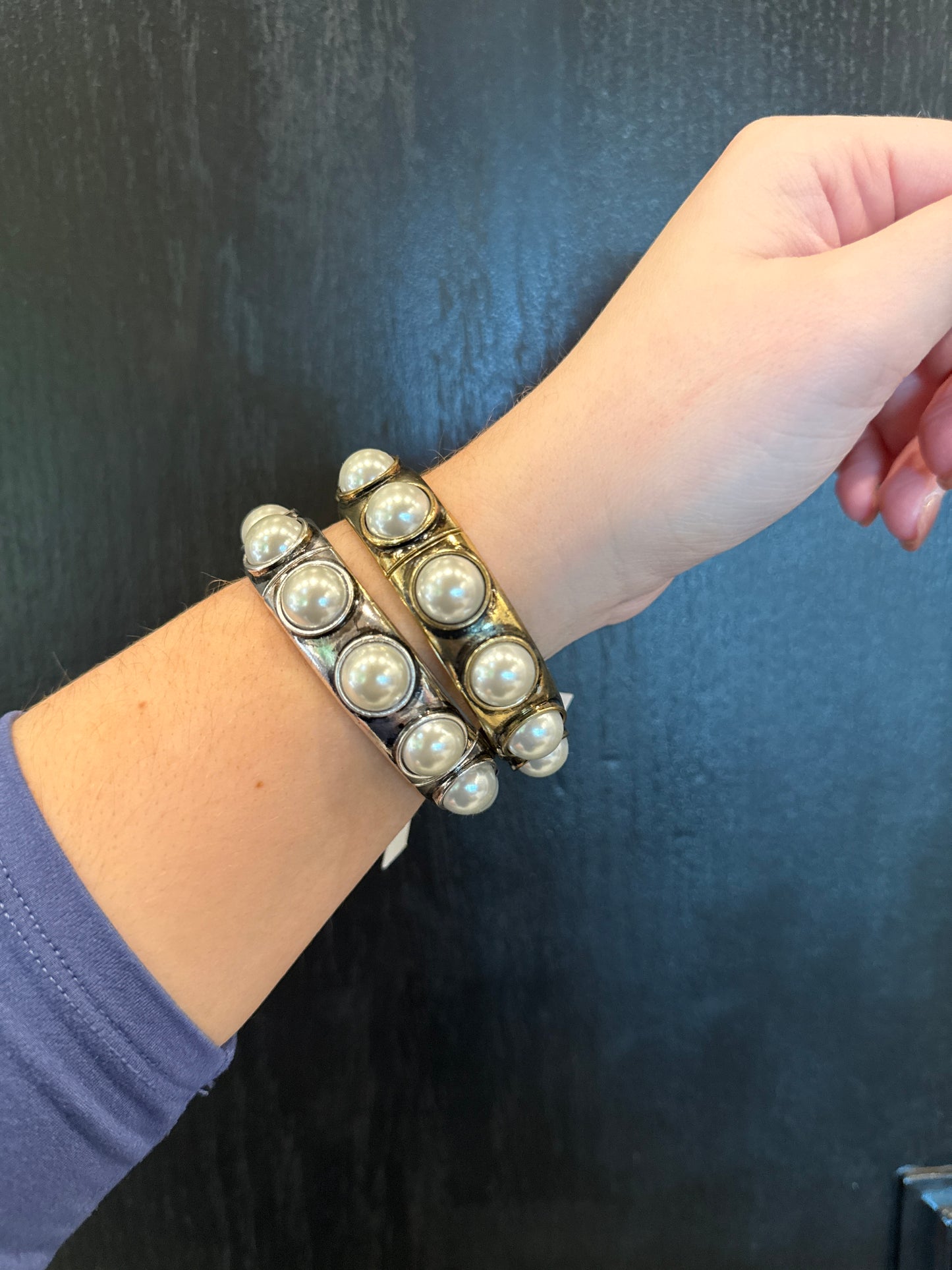 Pearl Bubble Stretch Bracelet