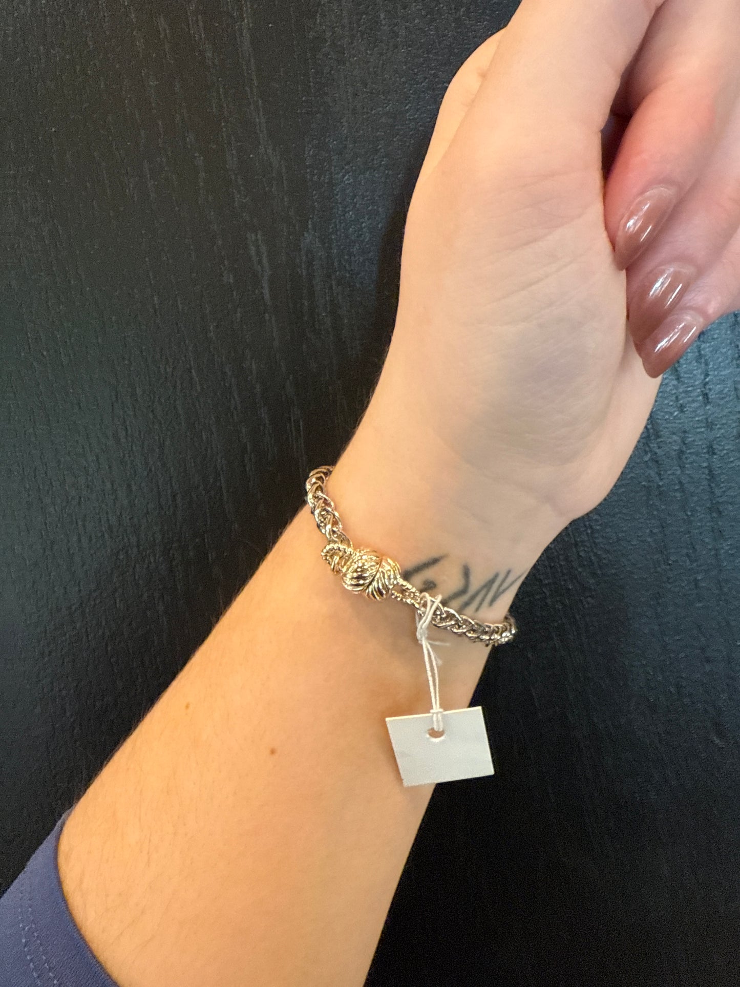 Multi Stone Magnetic Clasp Bracelet