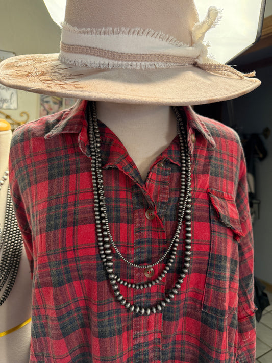 3 Layer Inspired Pearl Necklace