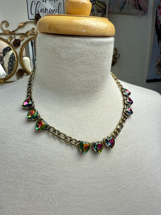 Volcano Triple Heart Necklace