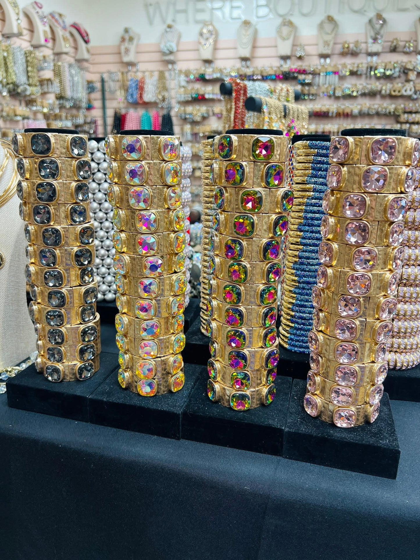 Large Foiled Gold Bracelet