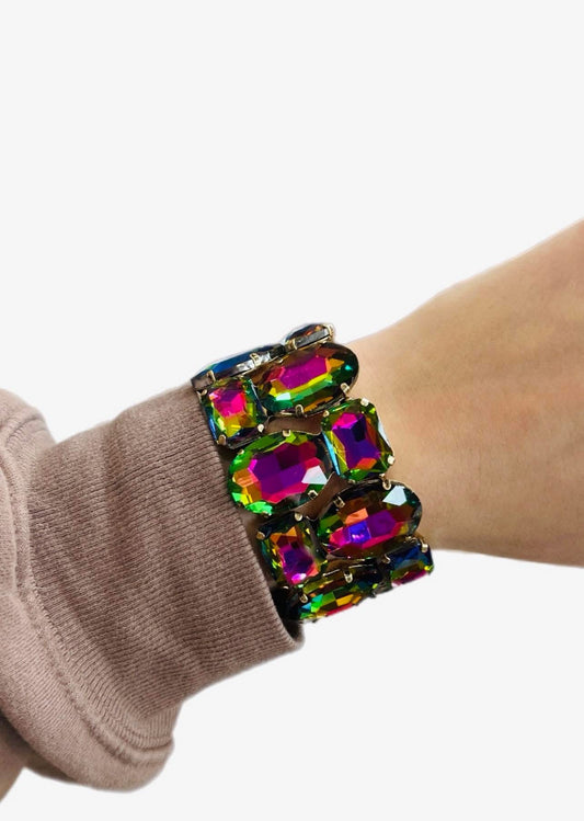 Large Double Row Volcano Bracelet