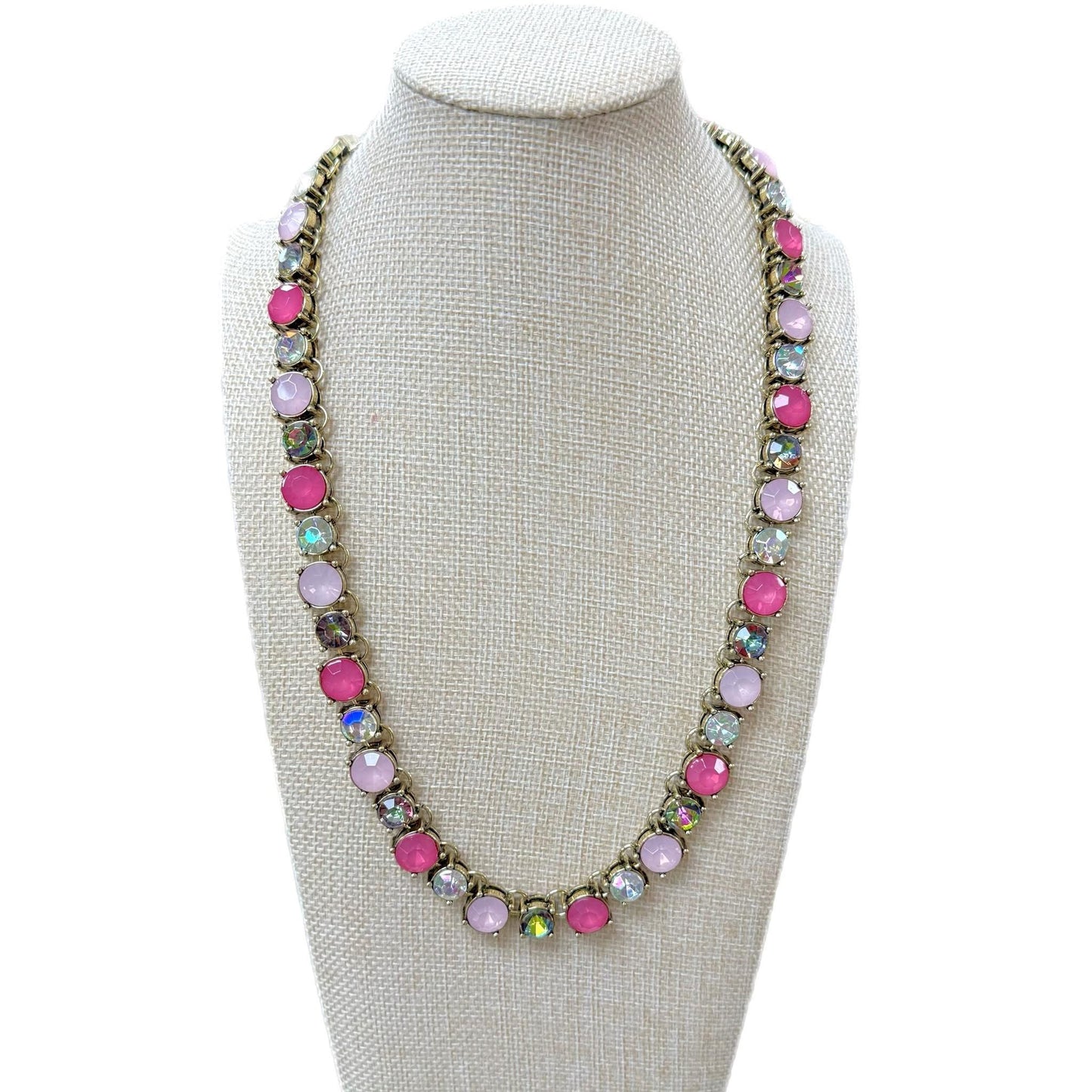 Pink Volcano Single Strand Necklace