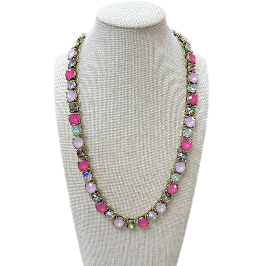 Pink Volcano Single Strand Necklace