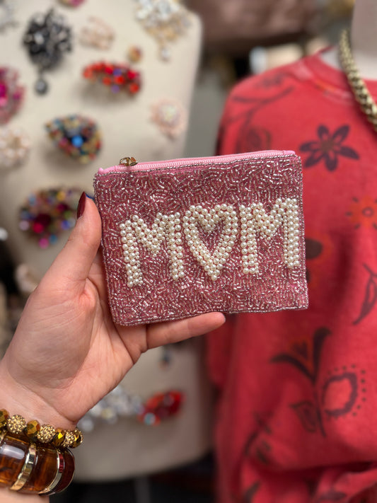 Mom Beaded Bag