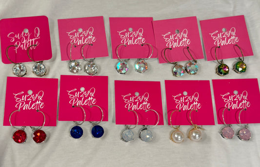Dime Earrings