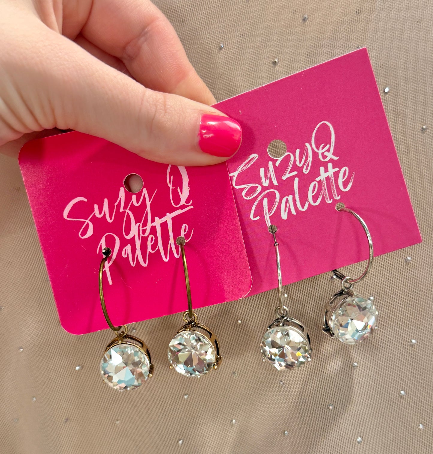 Dime Earrings