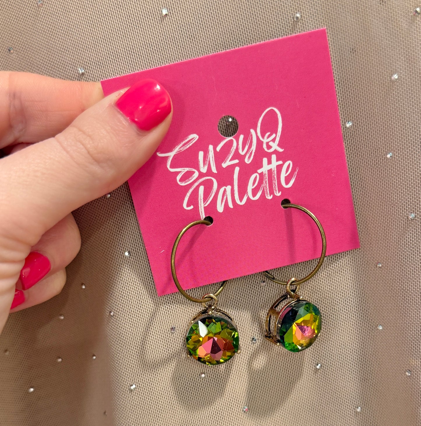 Dime Earrings
