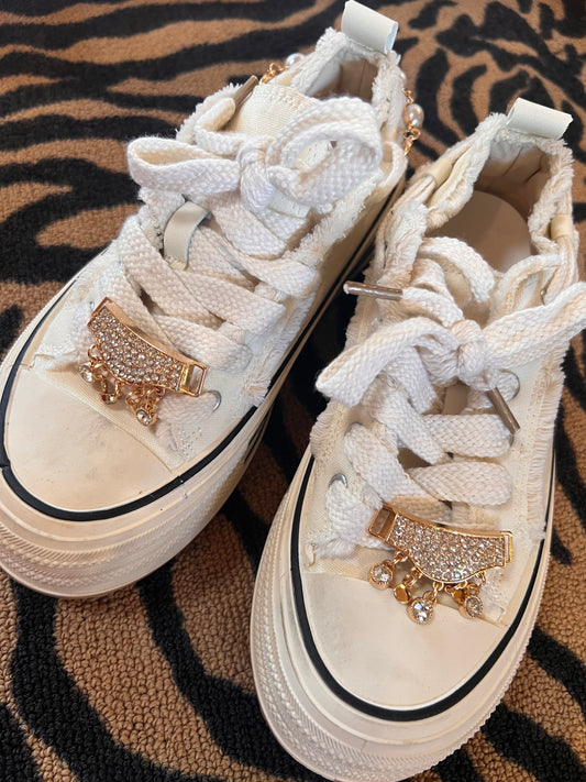 Gold Shoe Charms