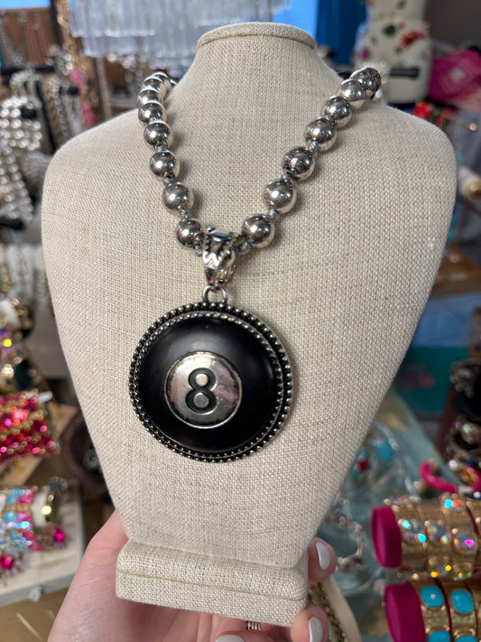8 Ball Necklace