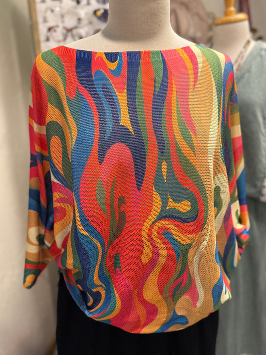 Cento Multicolor Top