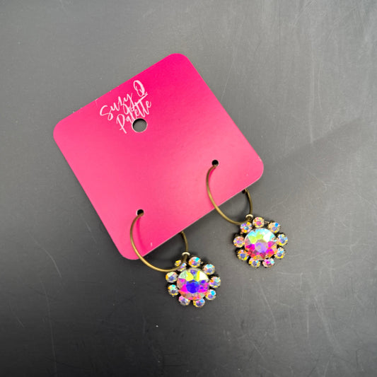 ALICE AB Stone Earrings