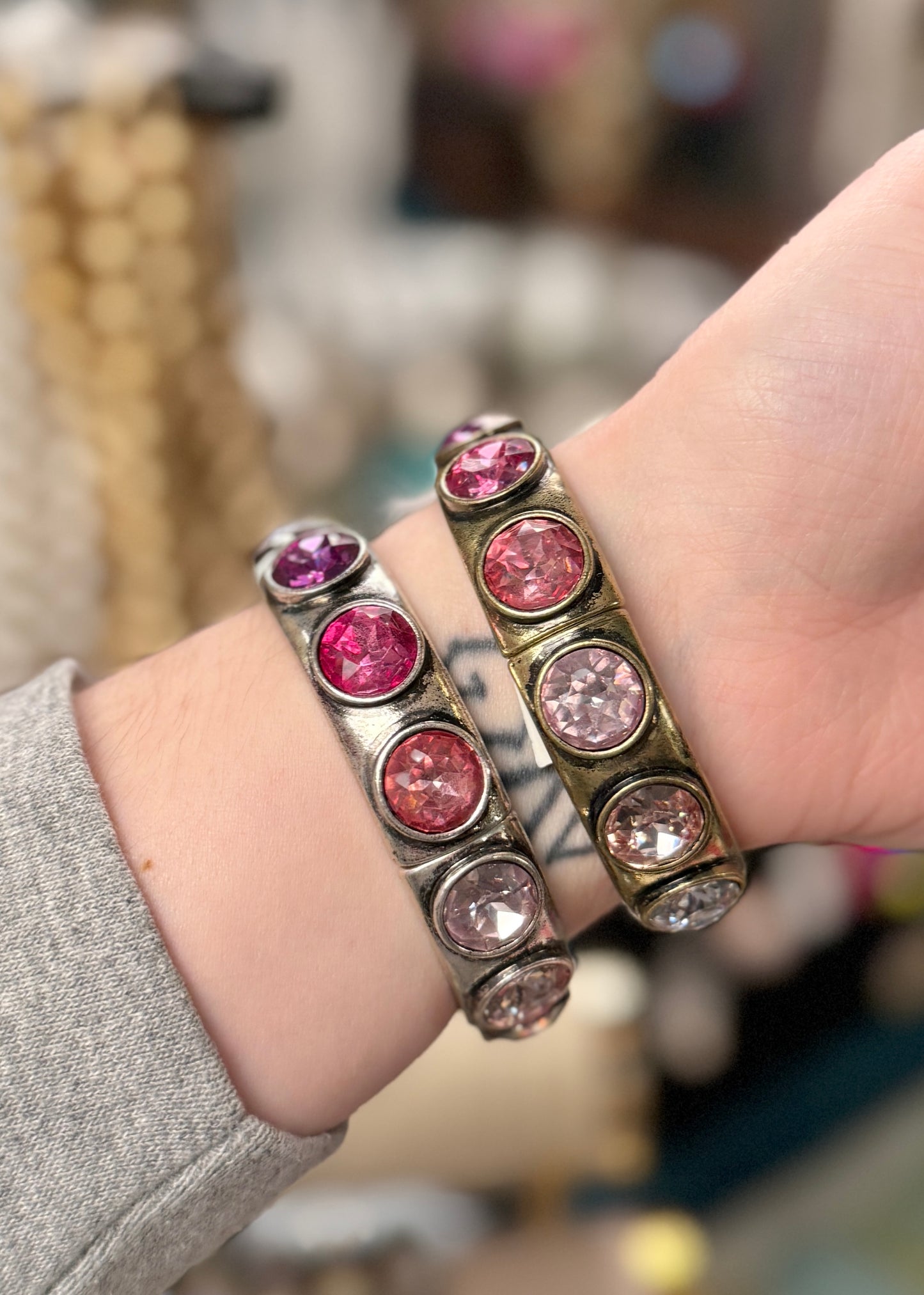 Multi Color Crystal Bracelet