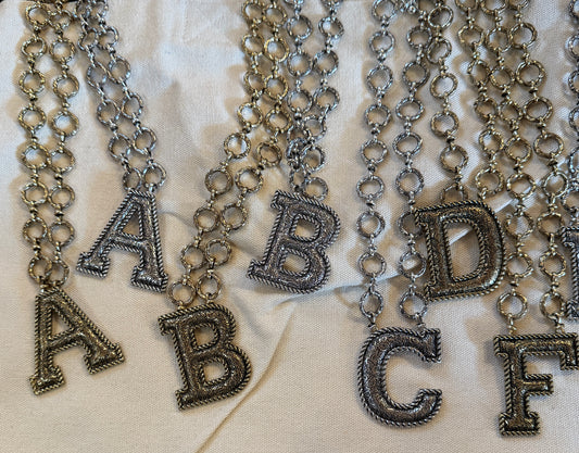 Initial Necklaces