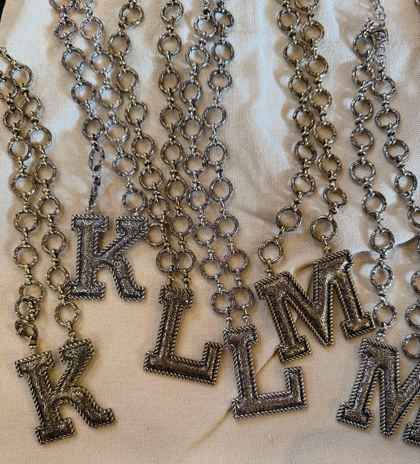Initial Necklaces