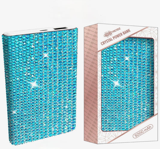 Turquoise Crystal Power Bank