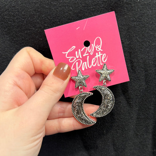 ALICE Moon and Star Earrings