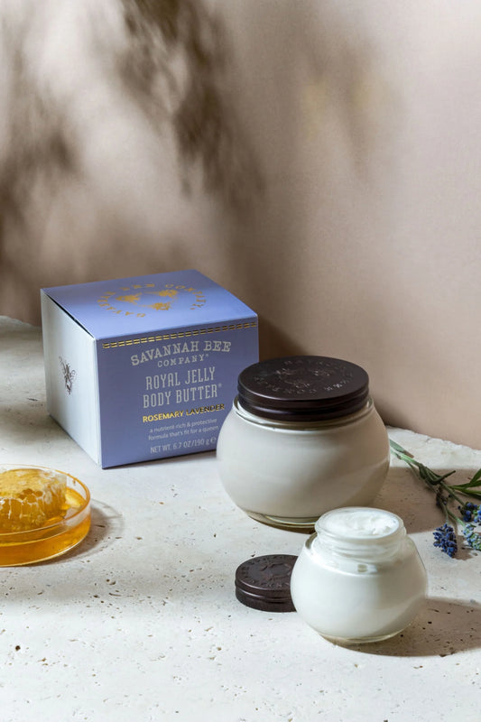 Savannah Bee Company Rosemary Lavender Royal Jelly Body Butter