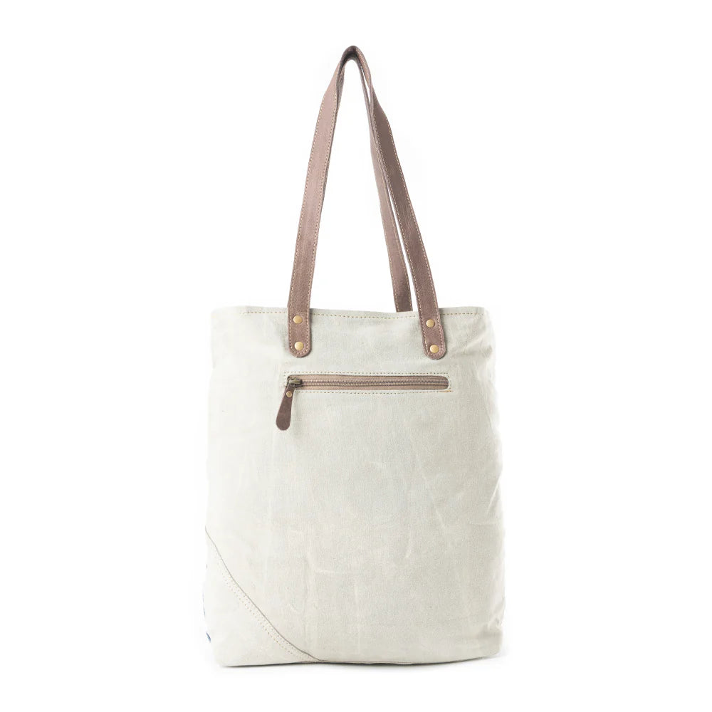 Blue Star Key Tote Bag