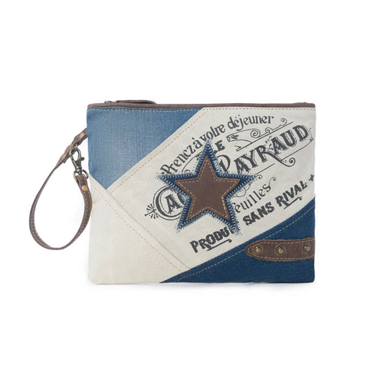 Blue Star Key Pouch