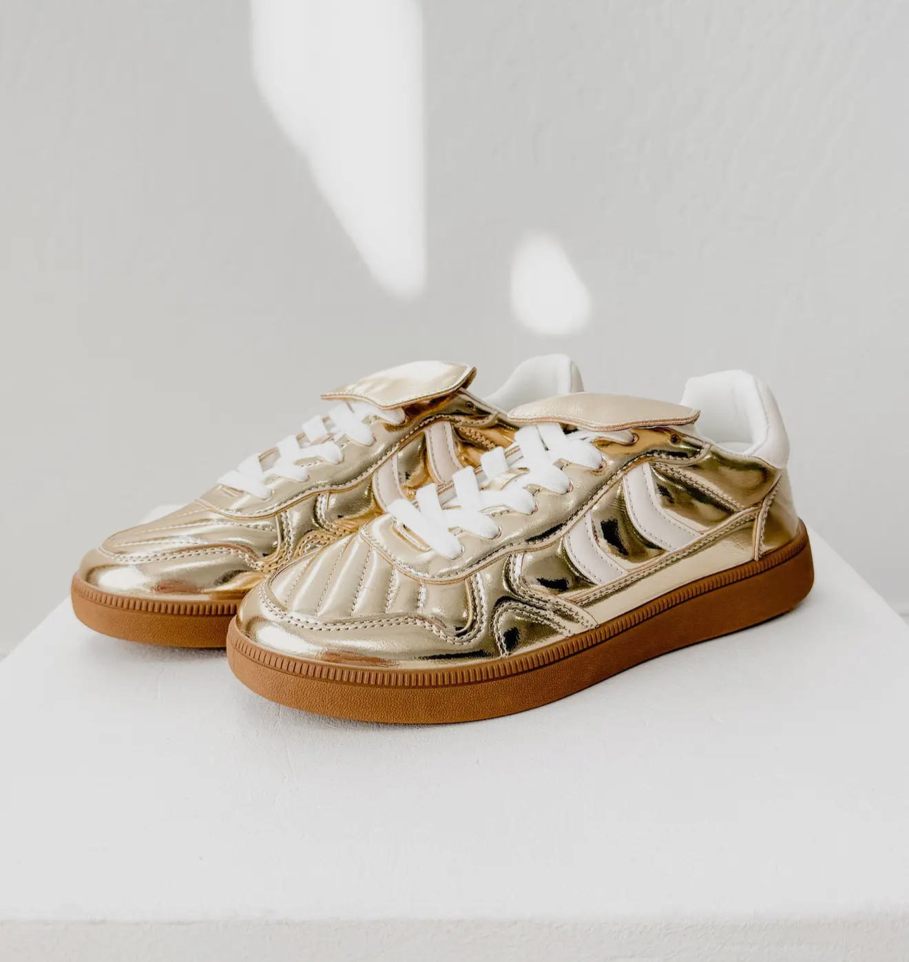 Gold Sneakers