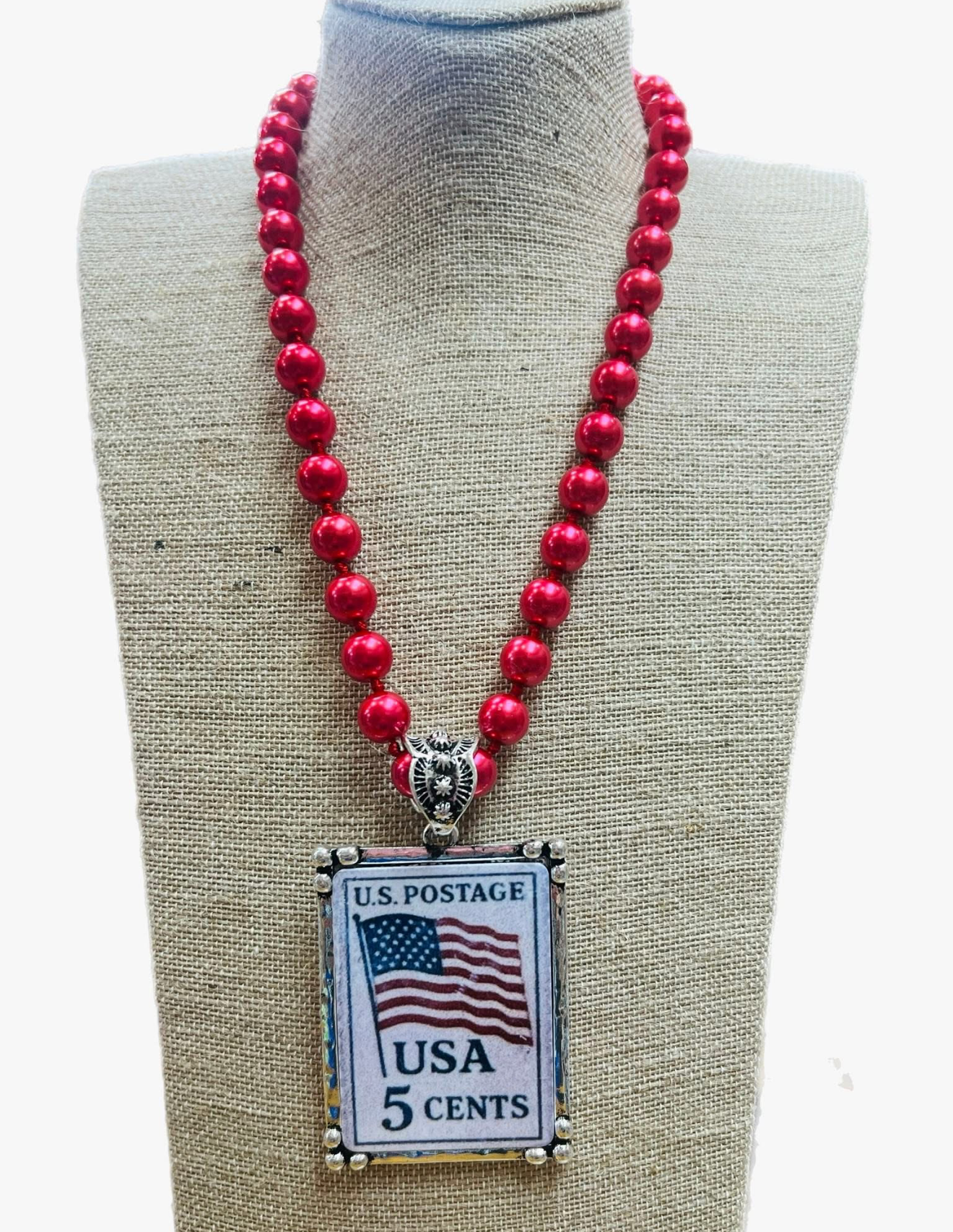 USA Postage Necklace