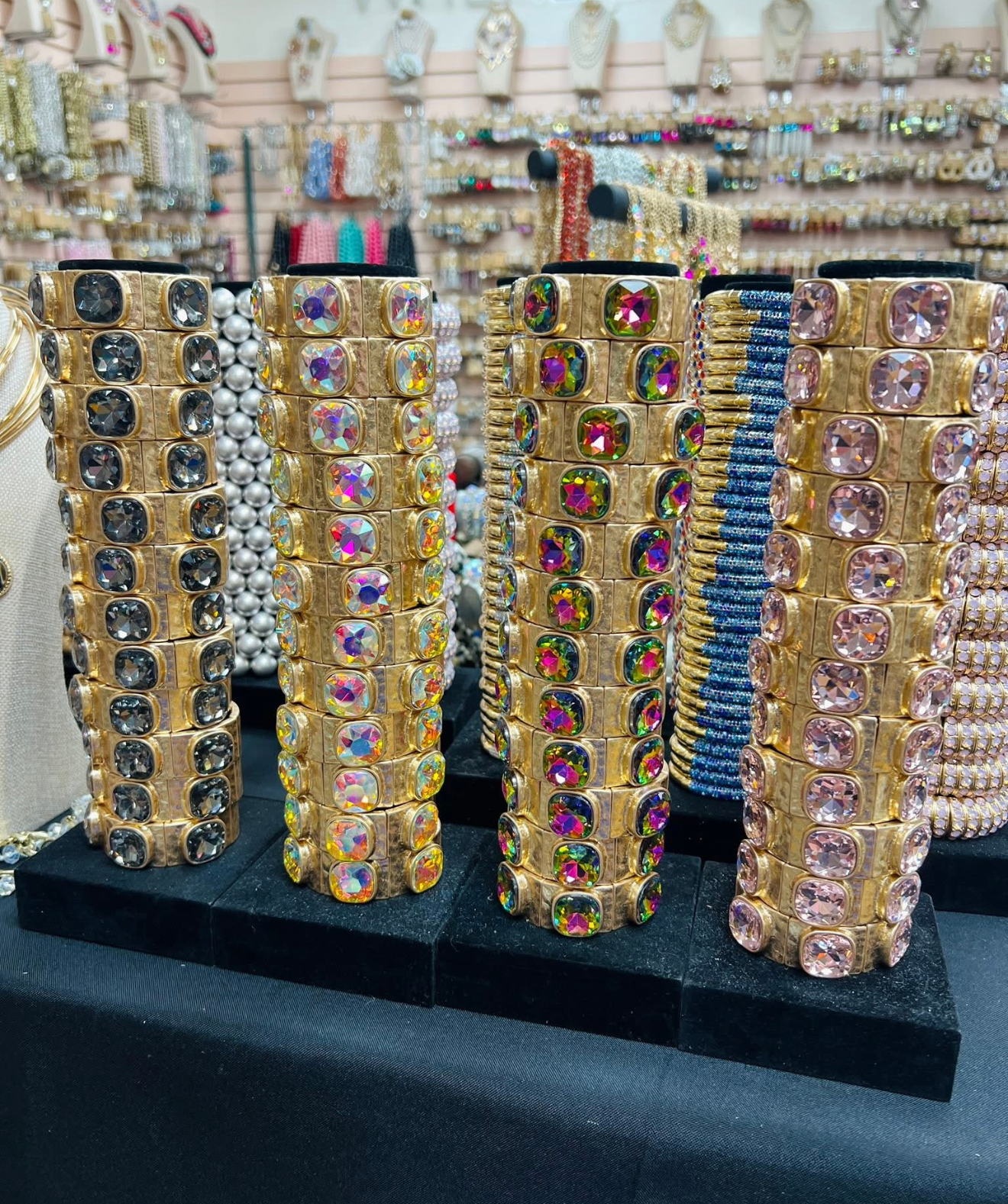 Statement Foiled Gold Bracelet