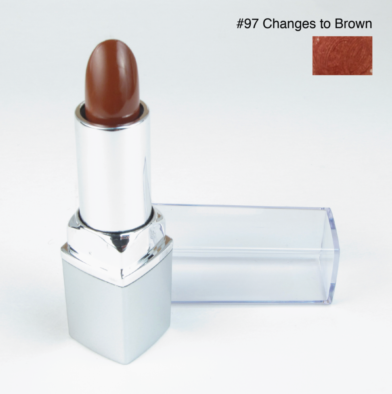 #97 Brown Color Changing Lipstick