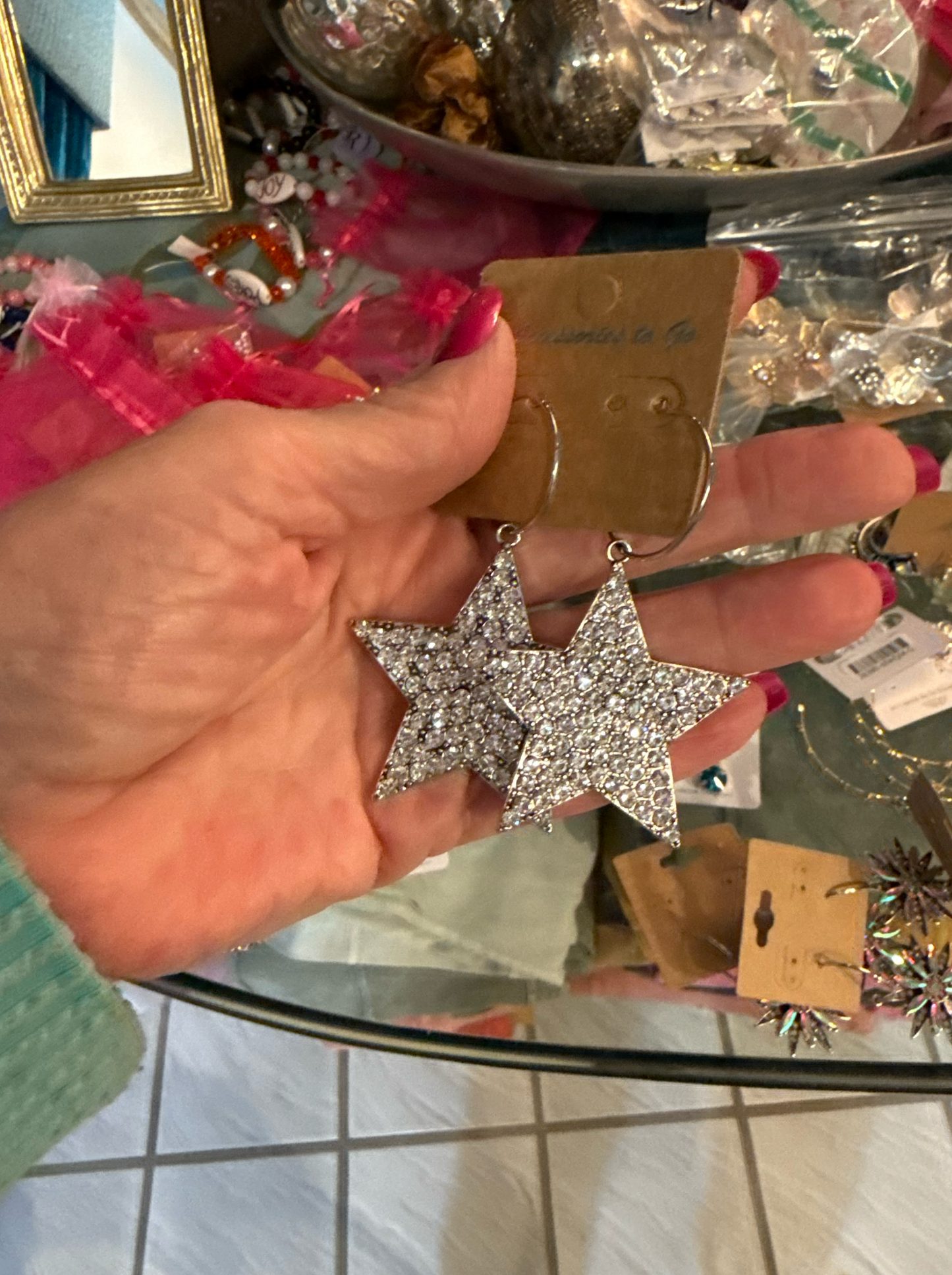 ALICE Crystal Star Earrings