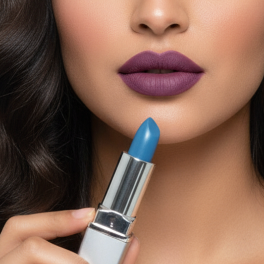 #10 Color Changing Lipstick Blue - Mauve