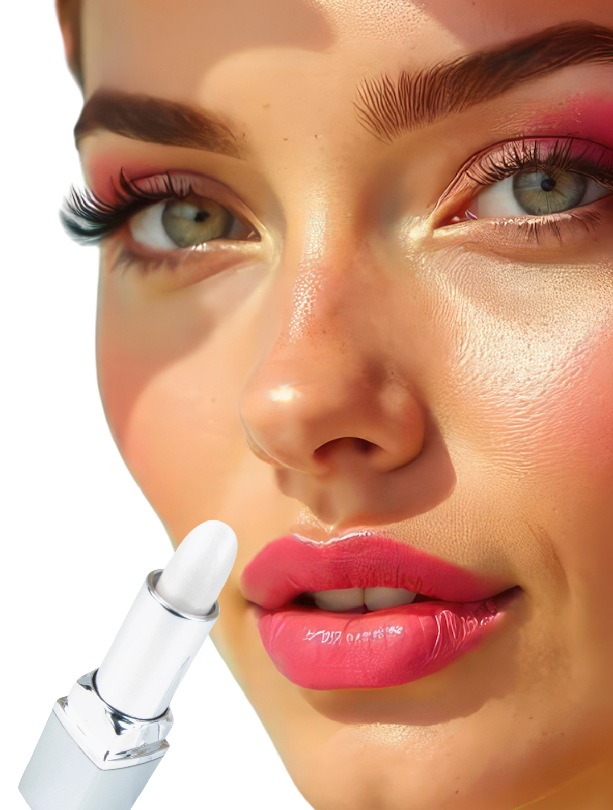 #14 Color Changing Lipstick White - Light Pink