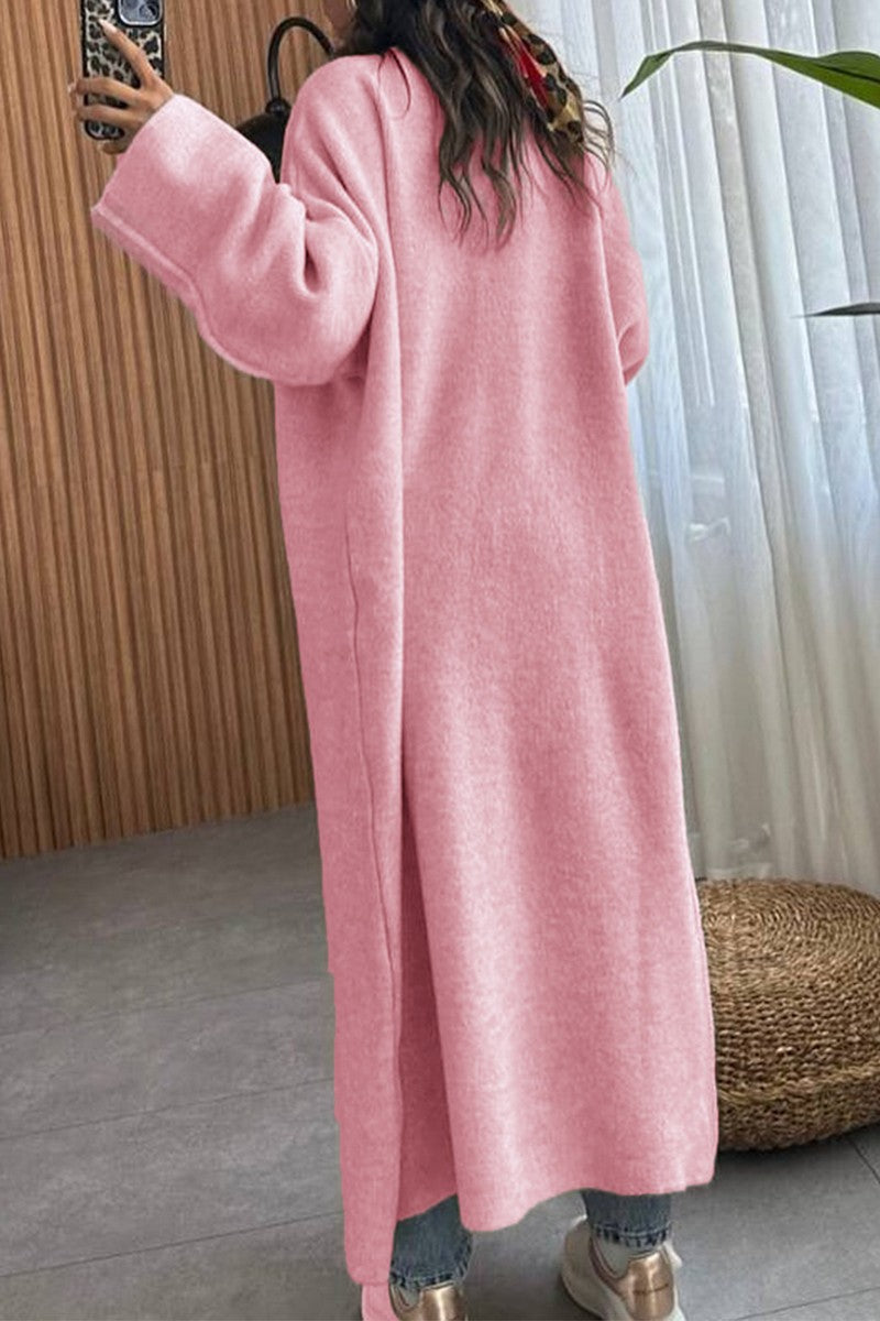 Pink Trench Coat