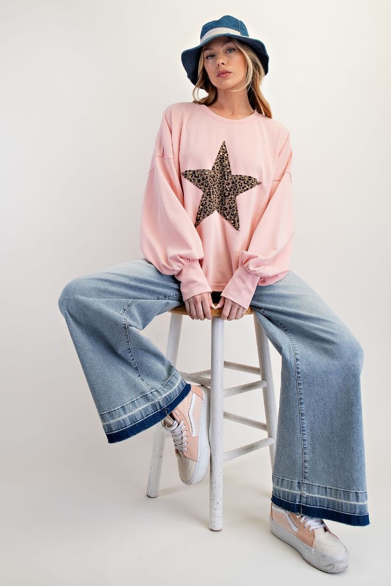 EASEL WASHED DENIM PANTS