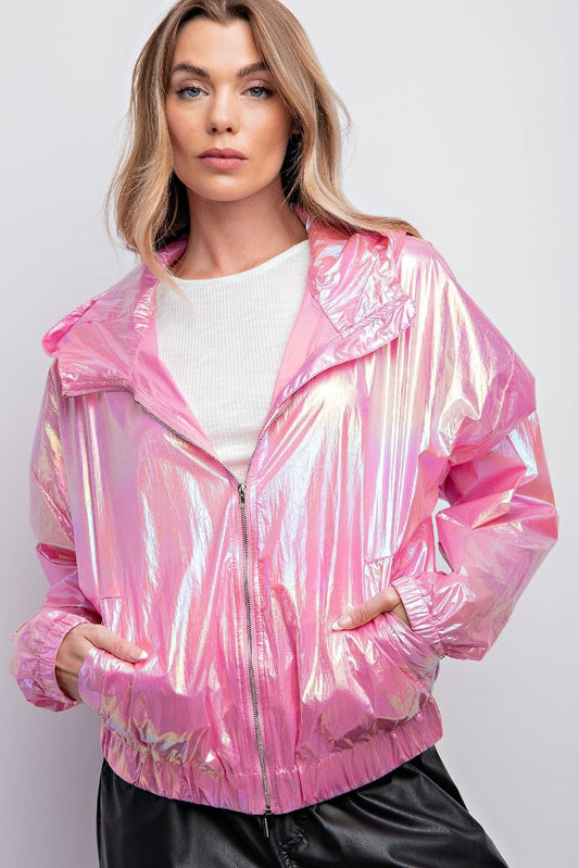 Easel SHINY WIND ZIP UP JACKET