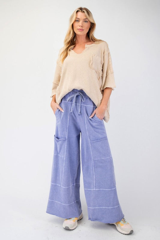 Easel Misty Blue Cargos