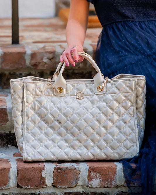 Melissa Tote Bag - Pearl DQ